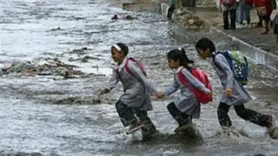 تعطيل الدراسة اليوم في جميع مدارس مصر بسبب سوء الأحوال الجوية