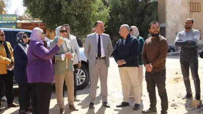 محافظ الوادي الجديد تتابع إنشاء مدرسة المتفوقين STEM بالخارجة وتوجه بدراسة فرع بالداخلة