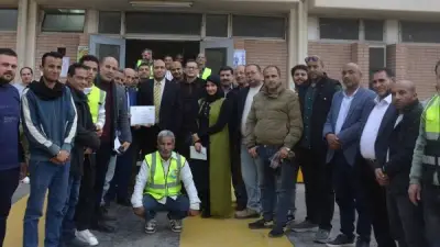 محطة الهرم الحلزونية للصرف الصحي تحصل على شهادة T.S.M في الجيزة