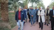 محافظ الوادي الجديد تتفقد مشروعًا زراعيًا حيوانيًا ضخمًا يعتمد على الطاقة الشمسية