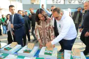 وزيرة التضامن الاجتماعي تتفقد مائدة الإفطار الجماعي لمؤسسة مصر الخير
