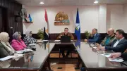 وكيل تعليم دمياط يترأس اجتماعاً موسعاً عبر الفيديو كونفرانس لمتابعة المنظومة التعليمية