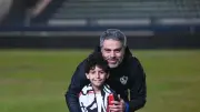 طفل فلسطيني يحقق حلمه ويشارك في مران الزمالك وسط ترحيب حار من اللاعبين