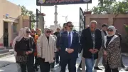 محافظ بورسعيد يتفقد محطة رفع صرف صحي الضواحي تمهيدًا للاستلام الابتدائي