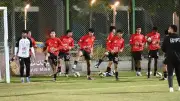 منتخب الناشئين يخوض تدريبات استشفائية استعدادًا للمواجهة الثانية مع تنزانيا
