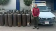 ضبط سائق يبيع أسطوانات غاز بأسعار أعلى من الرسمي في الدقهلية