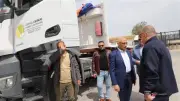 محافظ شمال سيناء يتفقد معبر رفح البري لضمان تدفق المساعدات إلى غزة قبل عيد الفطر