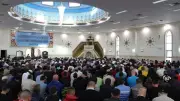 احتجاجات في أكبر مسجد بأستراليا خلال صلاة العيد ضد دعم الحكومة لإسرائيل