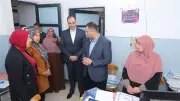 محافظ دمياط يتفقد مدينة الروضة لمتابعة جودة الخدمات المقدمة للمواطنين