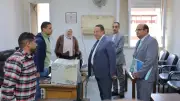 نقيب المهندسين الجديد يتفقد مبنى النقابة ويبحث تطوير الإدارات والعاملين