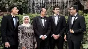 احتفال النجم أحمد رمزي بزفاف شقيقه الأكبر وسط أجواء عائلية دافئة