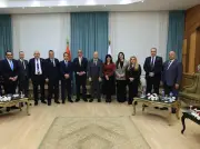 محافظ الجيزة يستقبل أعضاء مجلس النواب والشيوخ للتهنئة بالعيد القومي