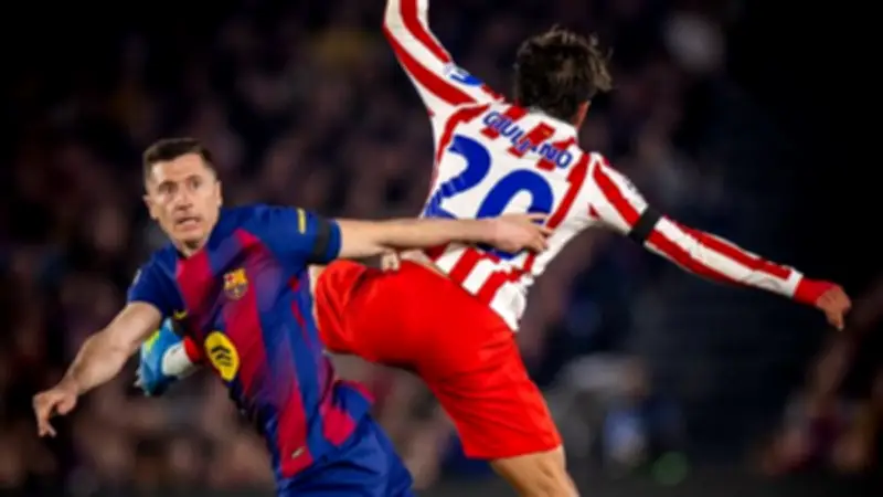 برشلونة يخسر 0-2 أمام أتلتيكو مدريد في ذهاب ربع نهائي دوري الأبطال