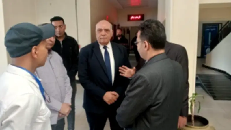 سكرتير عام كفر الشيخ يتفقد الفرق الطبية المتنقلة ضمن 100 مليون صحة