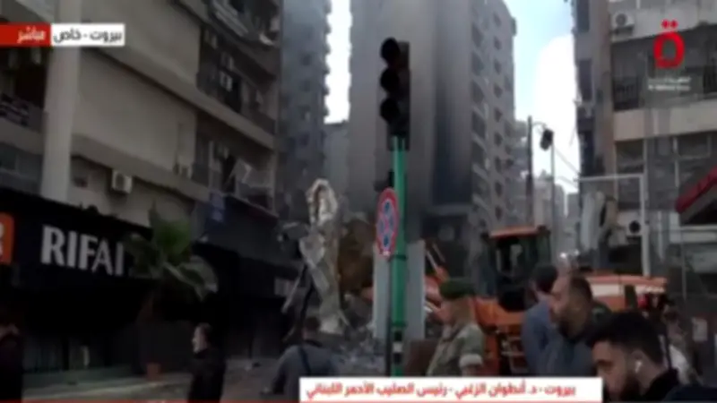 الصليب الأحمر اللبناني: القصف الإسرائيلي الأخير يخلف أكثر من 100 قتيل و400 جريح في لبنان