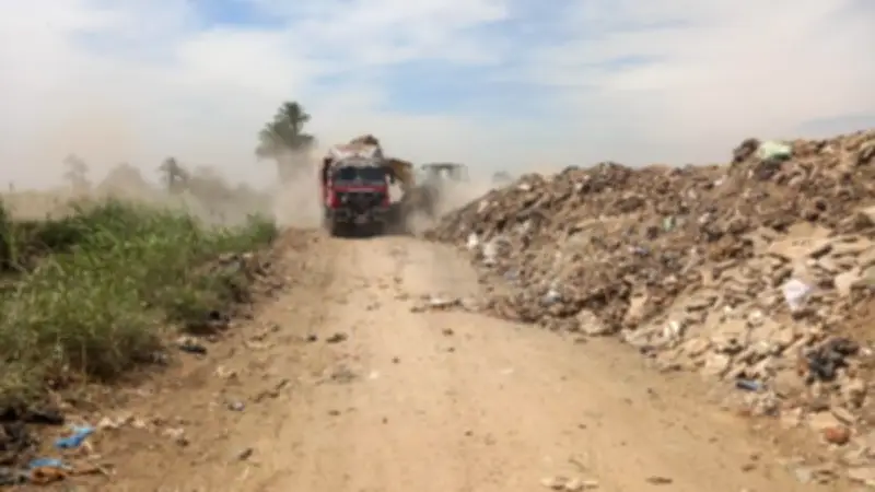 رفع 110 متر مكعب من المخلفات في طريق الشوادر بقوص للحفاظ على المظهر الجمالي