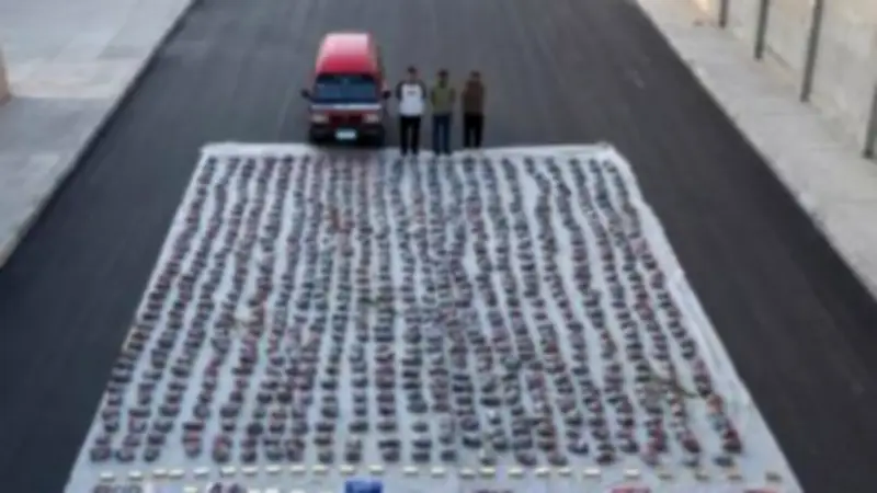 الداخلية تضبط صفقة مخدرات ضخمة بقيمة 116 مليون جنيه في السويس