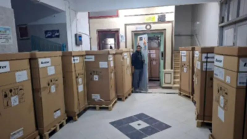 دعم مستشفى ههيا المركزي بـ12 ماكينة غسيل كلوي بتكلفة 10 ملايين جنيه