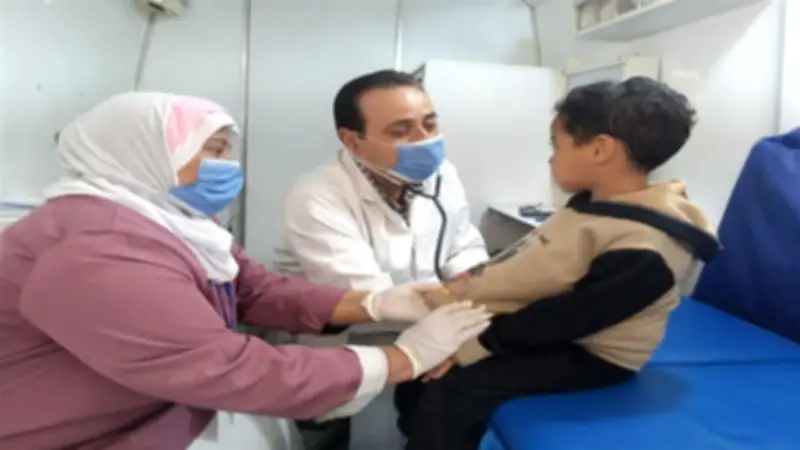 صحة المنيا تقدم 1208 خدمة طبية مجانية بمركز ملوى ضمن مبادرة حياة كريمة