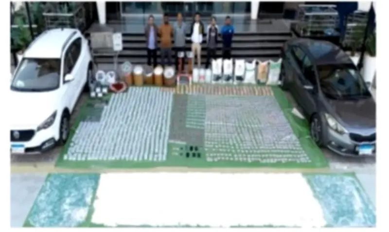 إحباط تهريب مخدرات بقيمة 121 مليون جنيه في القاهرة والقلوبية