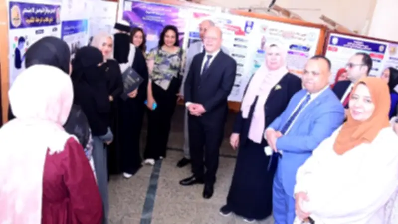 126 مشروعًا بحثيًا في المؤتمر الطلابي الأول بكلية التربية بجامعة سوهاج