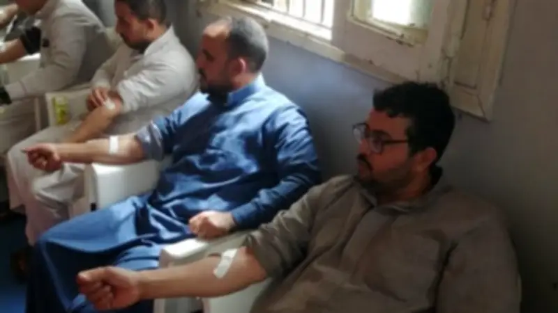بنك دم فاقوس يحقق إنجازاً بتجميع 127 كيس دم في اليوم العالمي للهيموفيليا