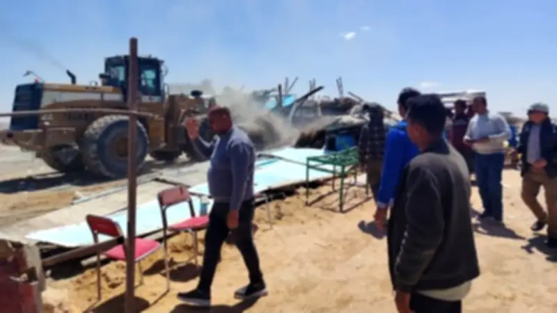 جهاز العلمين الجديدة ينفذ حملة مكبرة: 15 إزالة و19 غلقًا لمخالفات البناء