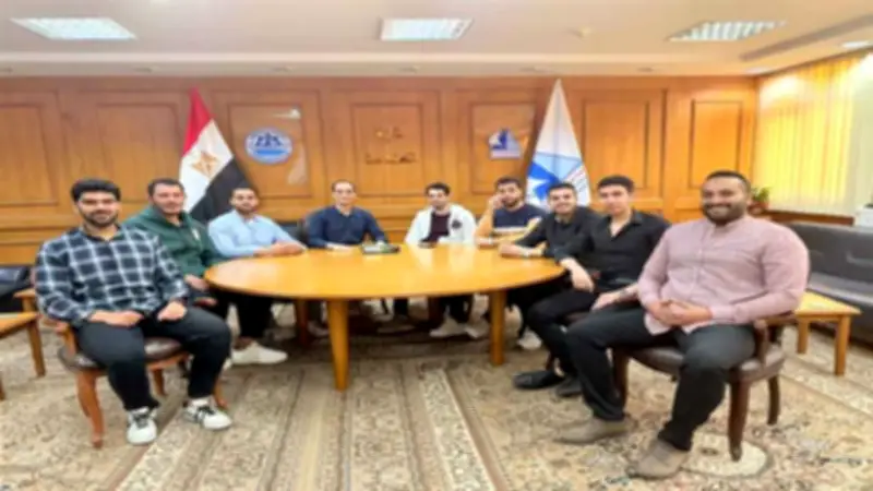 هندسة كفر الشيخ ضمن أفضل 15 فريقًا عالميًا في مسابقة إلكترونية دولية