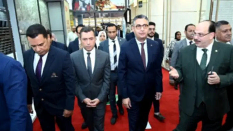 وزير التموين يفتتح الدورة الـ18 لمعرض سيراميكا ماركت وهوميكس