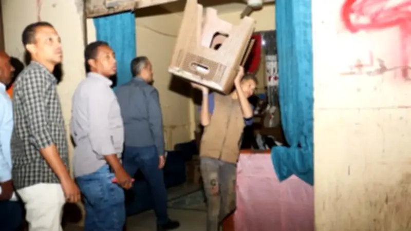 حملة مكبرة لرفع 194 حالة إشغال بحي الصداقة الجديدة في أسوان