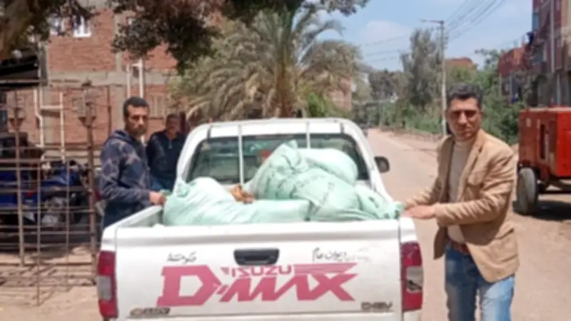 حملات تموينية مكثفة في المنوفية تضبط 2 طن دقيق فاخر و29 شيكارة مدعم