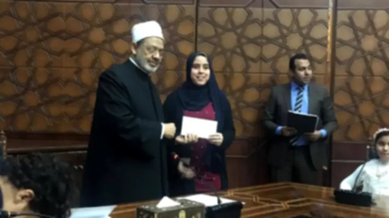 أسماء زيدان تفوز بلقب منشد مصر 2026 وعميدة تربية الأزهر تشيد بها