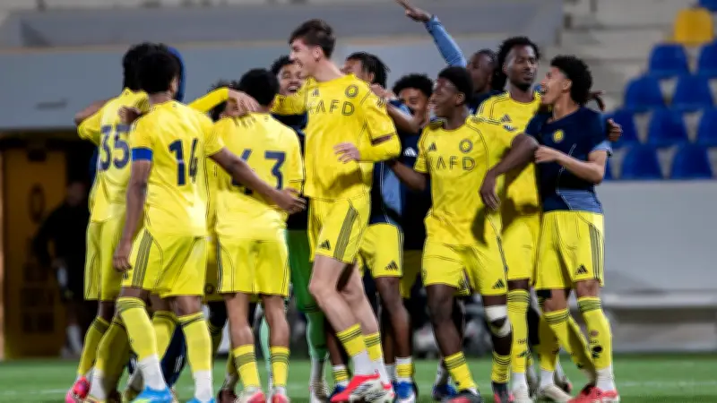 النصر تحت 21 يكتسح الهلال 4-0 في ديربي الشباب بحضور جورج جيسوس
