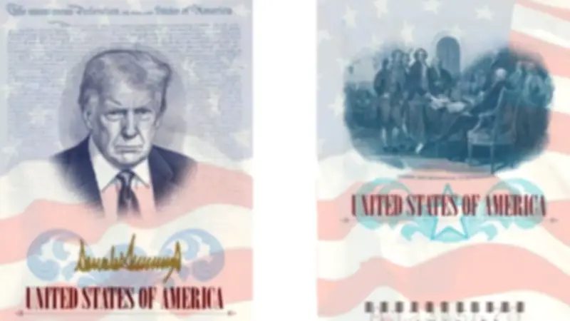 الولايات المتحدة تصدر جوازات سفر تحمل صورة ترامب بمناسبة مرور 250 عامًا على الاستقلال