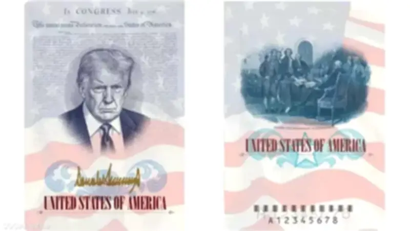 ترامب يظهر على جوازات السفر الأمريكية احتفالاً بالذكرى 250 للاستقلال