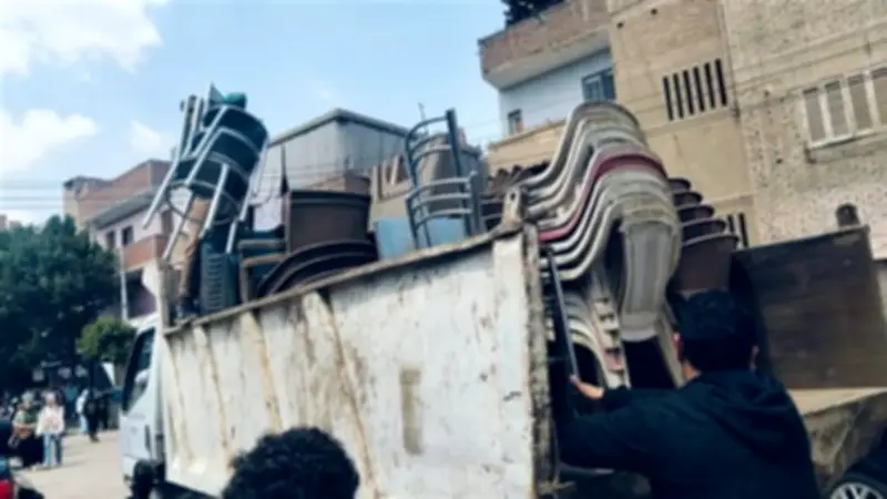 حملة أمنية مكثفة بالبدرشين ترفع 2500 حالة إشغال وتحرر 50 محضر مخالفة