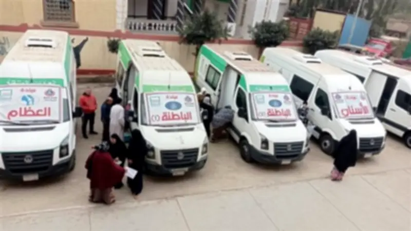 قافلة طبية مجانية شاملة لأهالي العشي بالأقصر 27 و28 أبريل