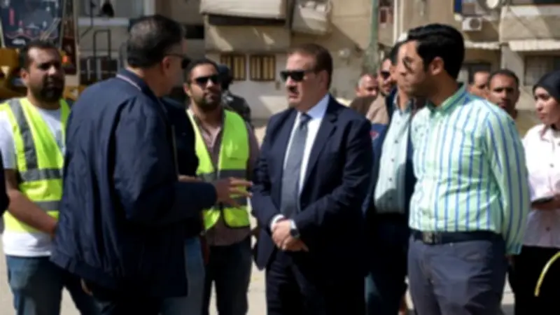 محافظ بورسعيد يتفقد تطوير منطقة عمر بن الخطاب بتكلفة 270 مليون جنيه