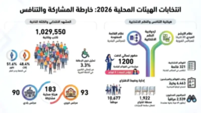 مليون و30 ألف فلسطيني يتوجهون لانتخابات الهيئات المحلية غدا