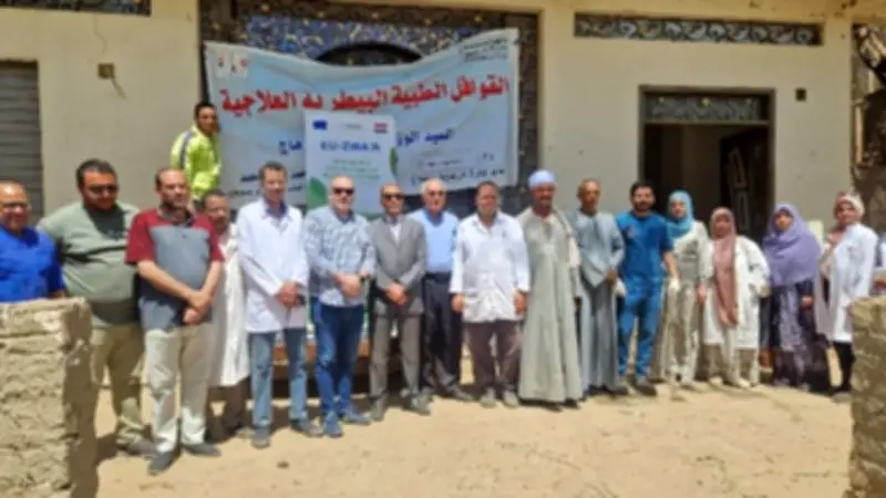 فحص وعلاج 3150 حالة في قوافل بيطرية مجانية بمراكز سوهاج