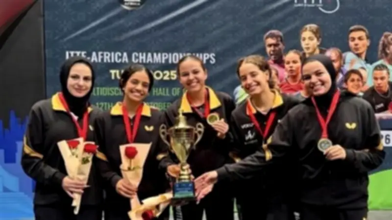 منتخب السيدات لتنس الطاولة يفوز على الجزائر ويتأهل لدور الـ32 في بطولة العالم