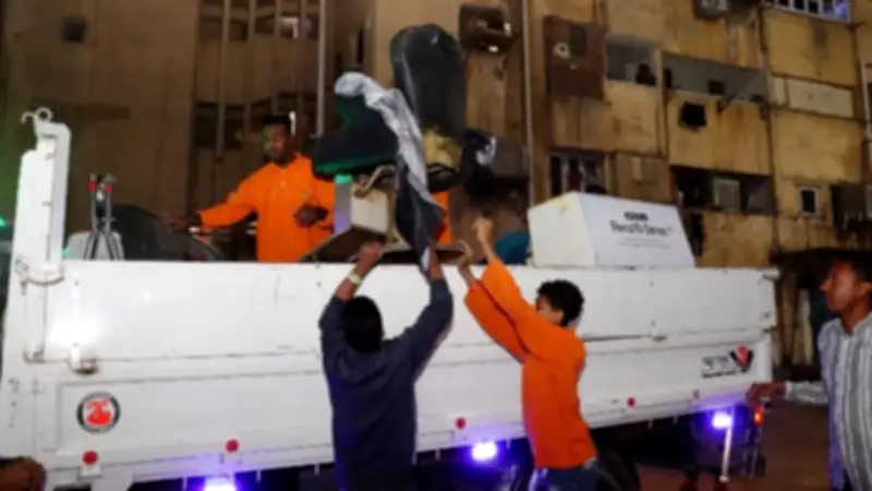 حملة مكثفة في أسوان ترفع 321 حالة إشغال غير قانونية في الأسواق والشوارع