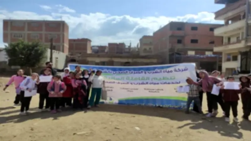 الشرقية: تنفيذ 350 وصلة مياه ومد 3350 مترًا من الخطوط خلال مارس