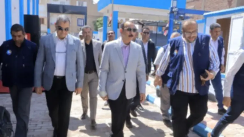 محافظ سوهاج يفتتح مشروعي مياه وصرف صحي بجرجا بتكلفة 354 مليون جنيه