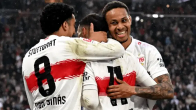شتوتغارت يهزم هامبورغ 4-0 ويتصدر المركز الثالث في الدوري الألماني