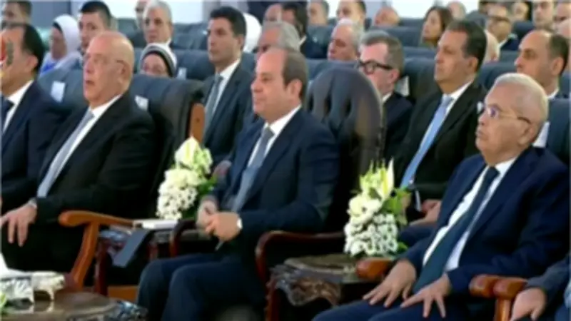 الرئيس السيسي يفتتح 4 مشروعات تنموية جديدة خلال احتفالية عيد العمال