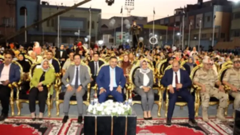 محافظ القليوبية ورئيس جامعة بنها يشهدان احتفالية الذكرى الـ44 لتحرير سيناء