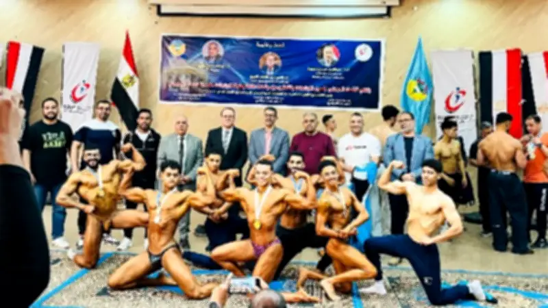 منتخب كمال الأجسام بجامعة سوهاج يحصد المركز الثاني و5 ميداليات في بطولة الجامعات