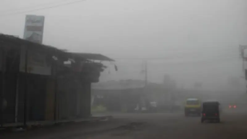 الأرصاد تحذر من شبورة مائية كثيفة غدا الأربعاء تؤثر على 5 مدن