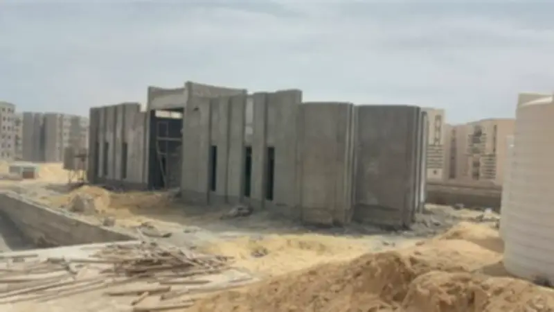 تنفيذ مشروعات خدمية وترفيهية بمدينة حدائق أكتوبر بنسبة إنجاز 50%